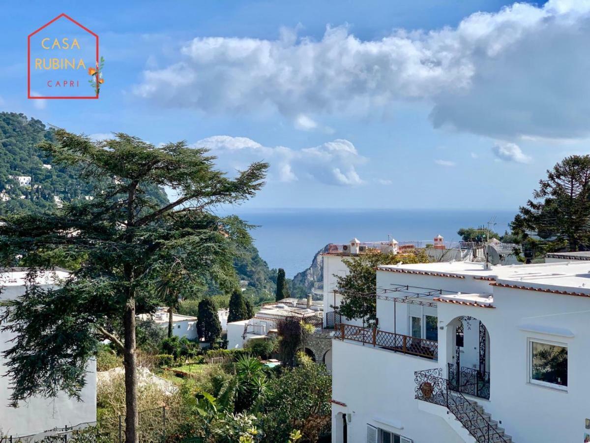 Casa Rubina Villa Capri Eksteriør billede