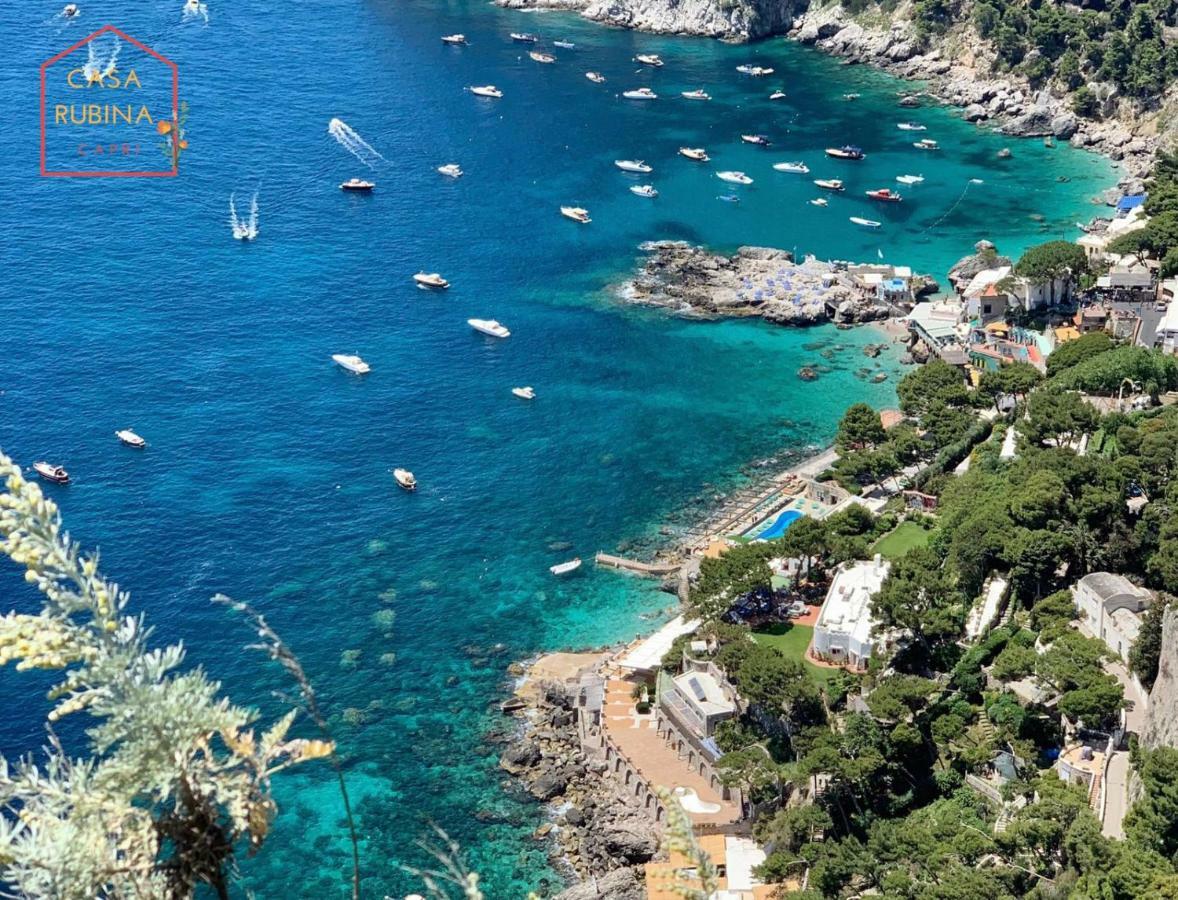 Casa Rubina Villa Capri Eksteriør billede